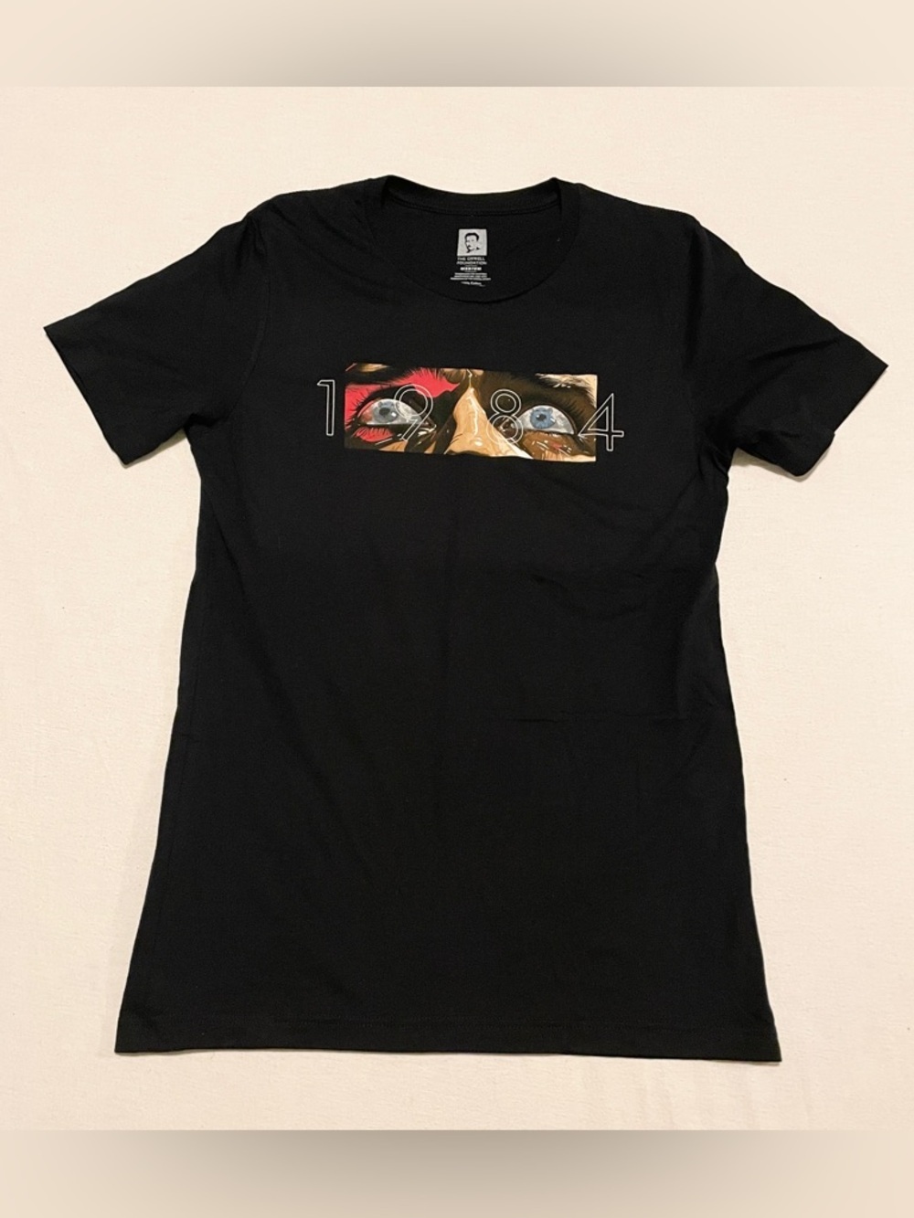 The Orwell Foundation 1984 George Orwell Graphic T-Shirt Medium